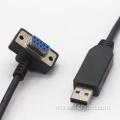 RS232 USB ke kabel DP9